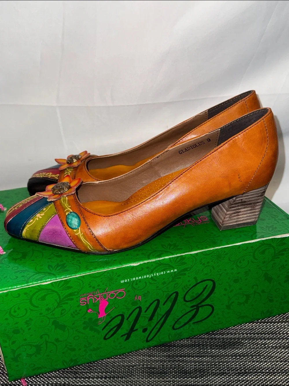 Elite by Corkys Gladiolus leather heels